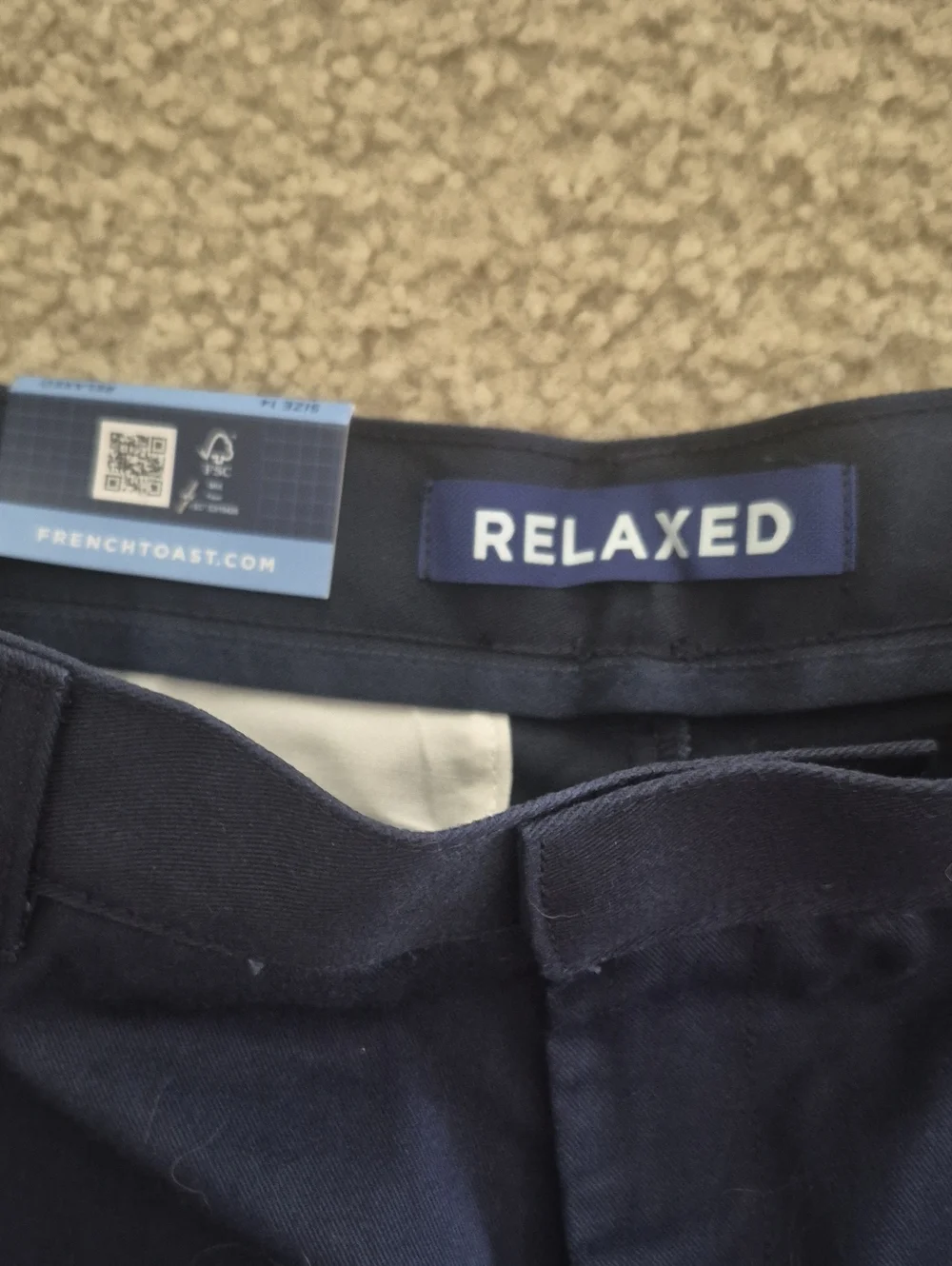 NEW French Toast Relaxed Navy School Pants